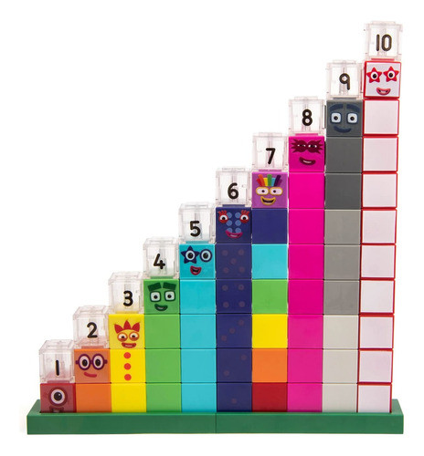 Number Block 206 Cubos De Matematicas Mathlink Impresion 3d 1