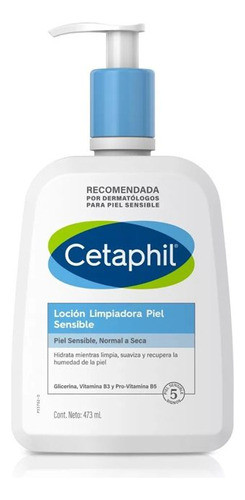 Cetaphil Locion Limpiadora Rostro Y Cuerpo Limpiador 473 Ml 0