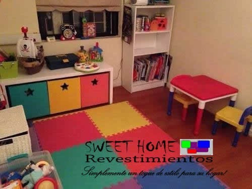Piso Goma Eva Encastrable 60cm X 60cm X 1cm Bebe Y Niños 1