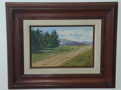 1840- Moacyr Calheiros. Ose. 52x42cm C/mold. Nova Friburgo. 1