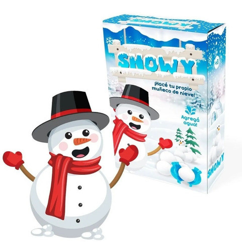 Juego Crea Tu Propio Muñeco De Nieve Snowy 0