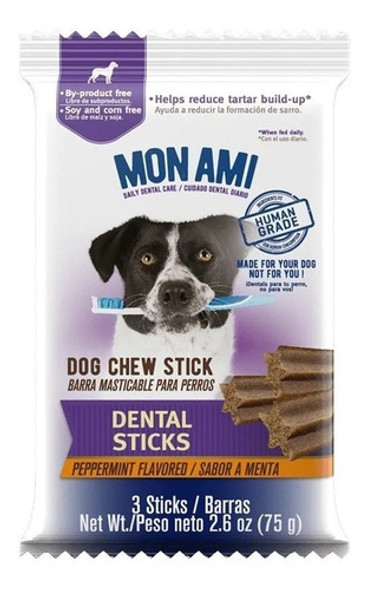 Mon Ami Dental Sticks Perro 75gr Universal Pets 0