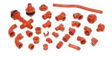 Caño De Agua Ppr/ppn Dosos Bicapa Ø 1 1/2 X 6 Mts. Gk 1