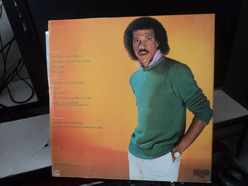 Lp Lionel Richie-1983-lp Truly/you Are-seminovo Veja 1