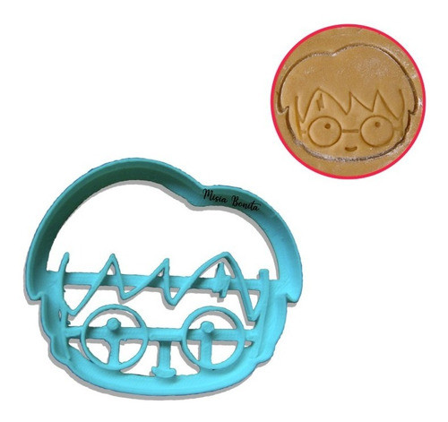 Harry Potter X5 Kit Cortantes Moldes Galleta Masa Fondant 1