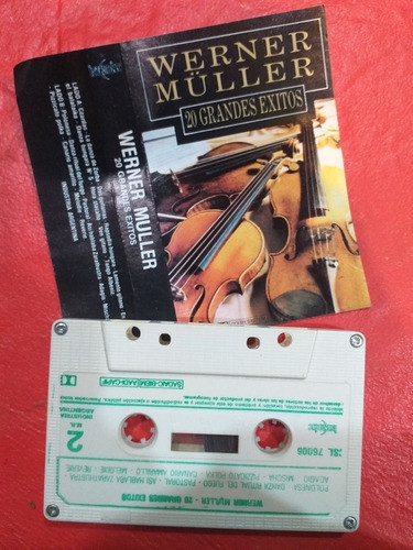 Cassette De Werner Müller. 20 Grandes Éxitos. Interdisc 1