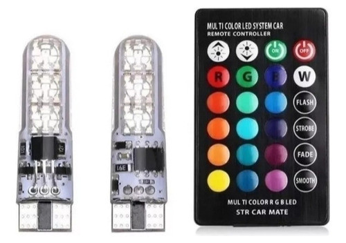 Luz De Posicion T10 Led Rgb Para  Chevrolet Tracker 2023 0