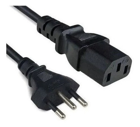 Cabo De Força Tripolar 1.20 Metros Pc Fontes Monitores 0