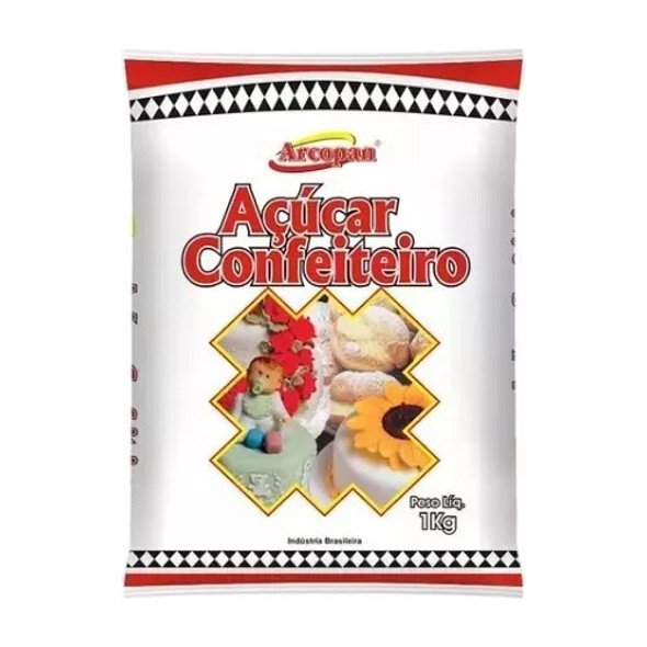 Açúcar De Confeiteiro 1kg - Arcólor 0