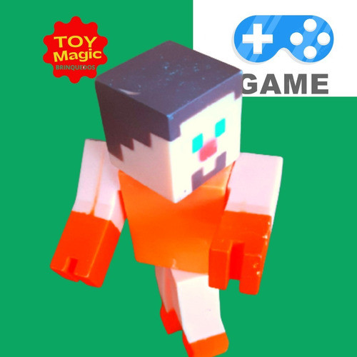 Boneco De Borracha Vídeo Game Super Blocks 1