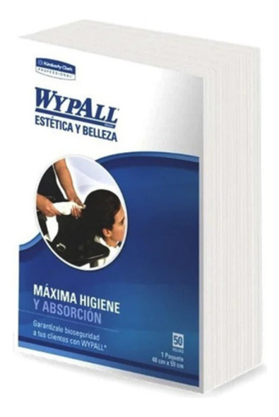 Wypall Toallas Descartables De Peluqueria X 50 Unidades 0