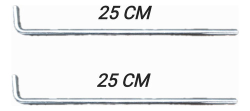 Soportes Universal Parabrisas Motos Agarres Anclajes 25 Cm 1