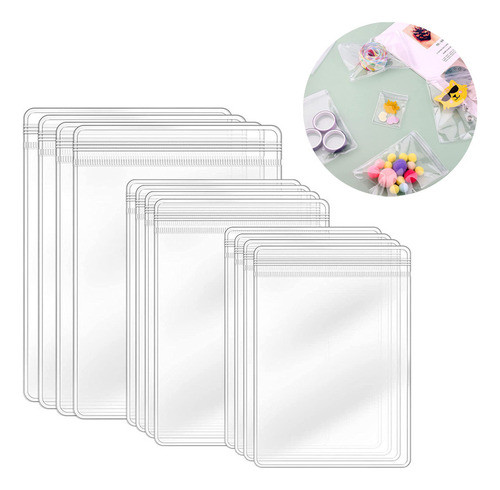 Kit 120 Unidades Saquinhos Ziplock Embal Organizador Porta J 0