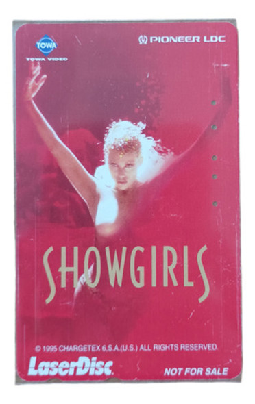 Cartão Telefônico Japão: Showgirls. Pasta Ro. 0