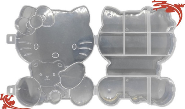 Cajita Plastica Separadora P/ Armar Kit Bijou Nena 1 Un.kity 1