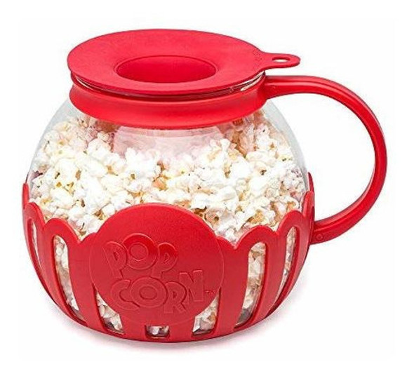 Popcorn  3qt Temperatura Segura Vidrio 0