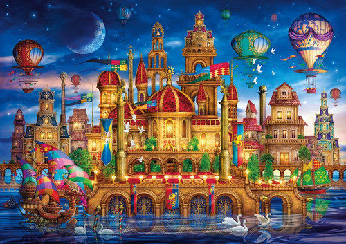 Puzzle 6000 Piezas Downtown - Clementoni - Mosca 1
