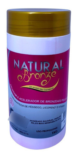 Parafina Pêssego Licopeno 1kg Natural Bronze 0