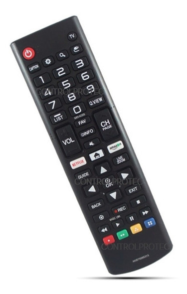 Control Remoto Para LG Netflix Smart Tv Lh5700 Lj5500 Lj600b 0