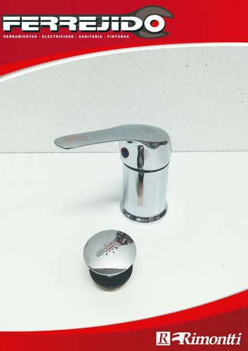 Monocomando Bidet Rimontti S/transf 35mm 50322 - Ferrejido 1