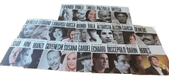 Idolos Del Espectáculo Argentino- Clarin- 25 Fascículos 0