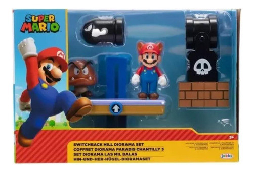Super Mario Muñecos - Set Diorama Las Mil Balas 0