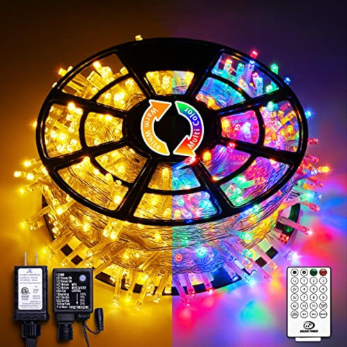 Jmexsuss Guirnalda De 600 Luces Led Que Cambian De 0