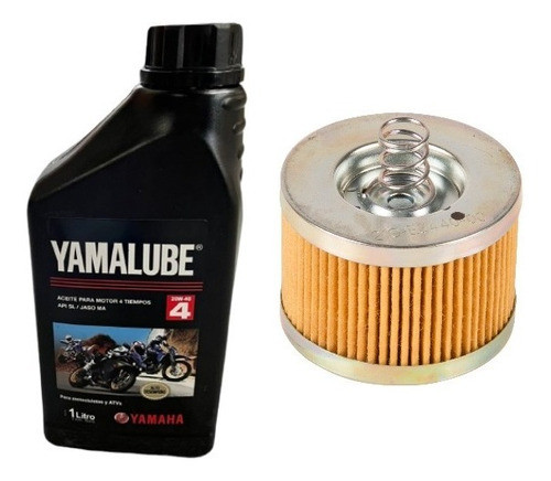Combo Servicio Fz 2.0 Aceite Yamalube + Filtro Delcar Motos® 0