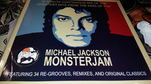 Michael Jackson Monsterjam Vinilo Doble Blanco Megamix 2017 0
