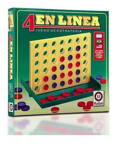 4 En Linea, Juego De Mesa De Estrategia - Original Ruibal 0