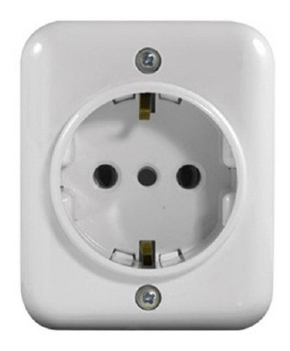 Toma Schuko Exterior Vulcano Contacto Electricidad Colon 0