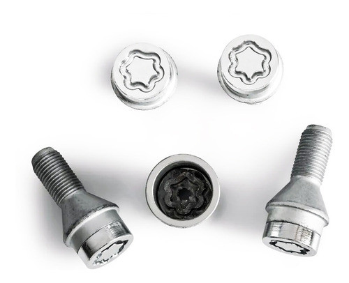 Bulones Tuerca Tornillo De Seguridad Antirrobo Fiat Fiorino 1.3 Original 0