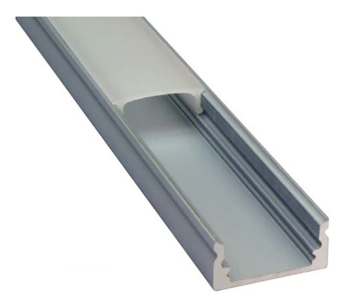 Regleta Aluminio Para Cinta Led 1m 15x6mm. 0