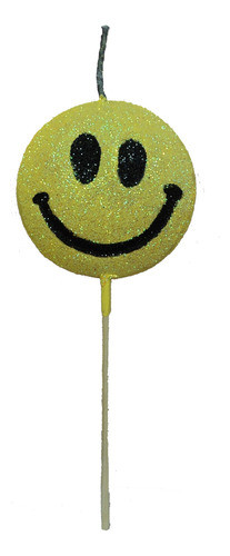 Vela Cumpleaños Cotillon Smile Emoticon Emoji Gibreadas X 10 0