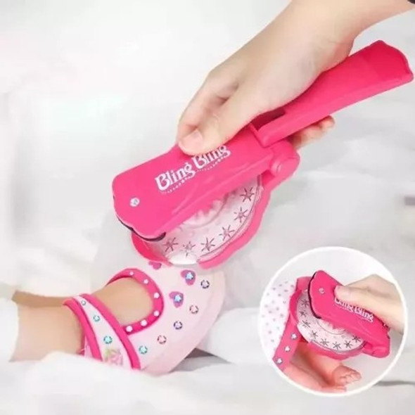 Aplicador De Strass Para Pelo Brillos + 10 Planchas Strass 1