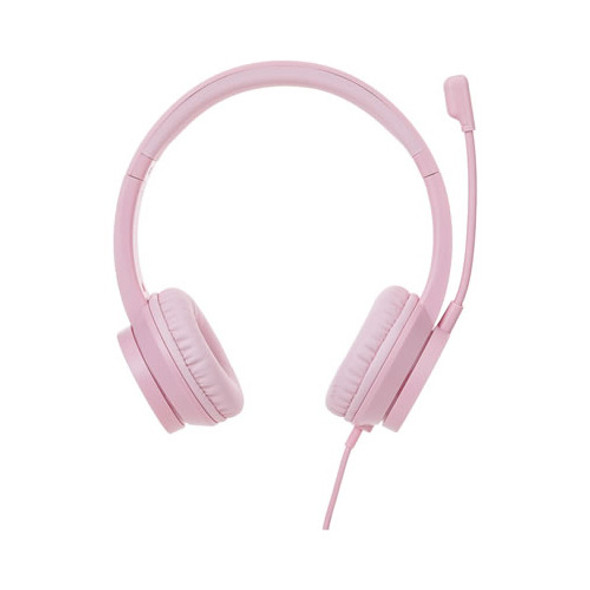 Fone De Ouvido Rosa Com Microfone  - 3,5 Mm 0