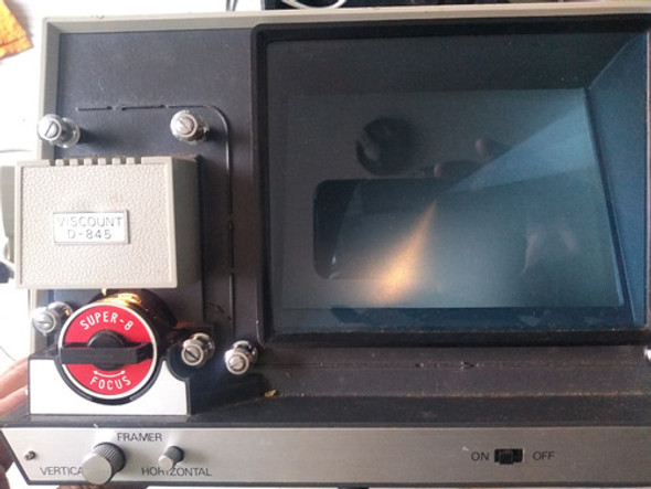 Antigua Moviola Super 8 Milimetros 1