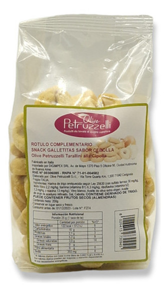 Taralli 100% Italiano Peperoncino (snack Sur De Italia) 0