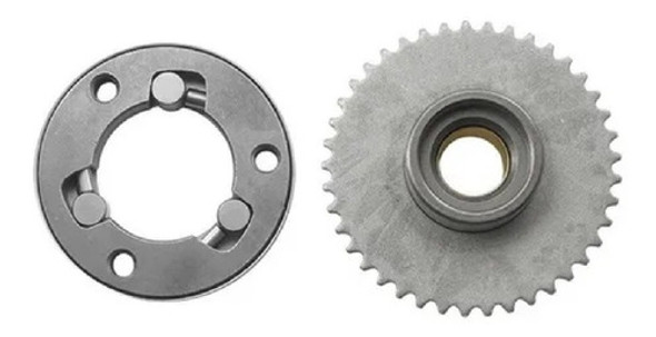 Corona Y Bendix  De Arranque Gilera Smash  Y Moto 110 1 Corona Y Bendix  De Arranque Gilera Smash  Y Moto 110 1