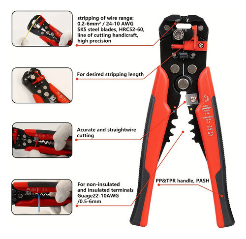 Pelacables Multiusos, Alicates, Cortadores Para Trabajos 1