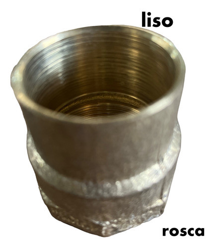 Conector Femêa Latão Cobre Água Quente E Fria 42mm Ou 1.1/2 1