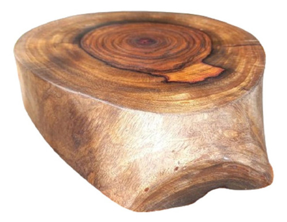 1 Bolacha Tábua De Jacarandá Decoração Casamento Frios Doces 0