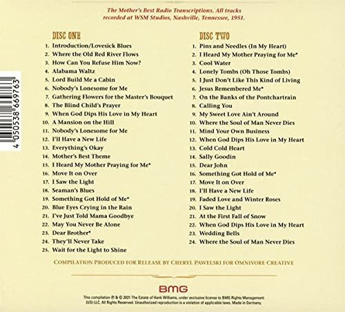 Cd Pictures From Lifes Other Side, Vol. 1 - Hank Williams 1