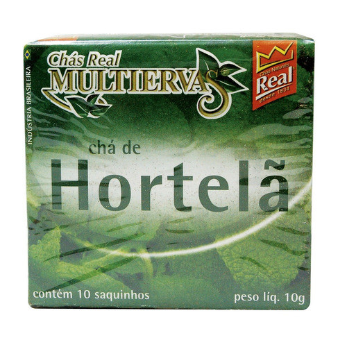 Chá De Hortelã Real Multiervas 3 Kit Contendo 10 Und. Cada 1