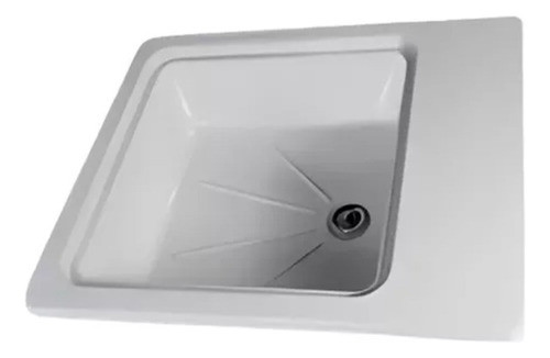 Receptaculo De Ducha Acrilico Embutir C/ala 83x70x22 Bagnara 0