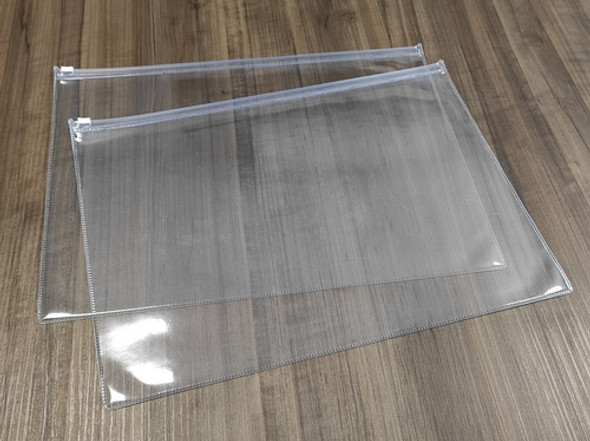 Pasta Zip Pvc 37x27 Cm - Pack C/ 200 Unidades S/ Impressão 1