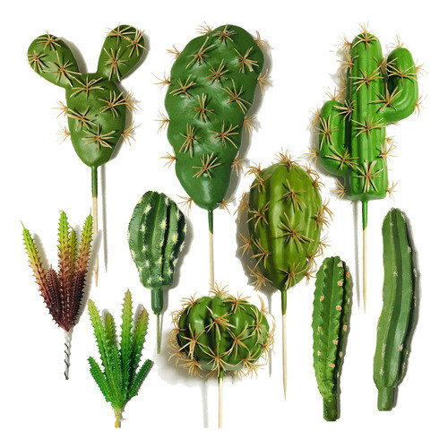 N|a Cayway 10 Piezas Suculentas Artificiales Imitación A 0