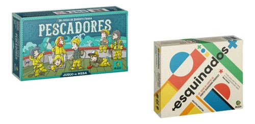 Combo Juego De Mesa Esquinados + Pescadores De Maldon M4e 0