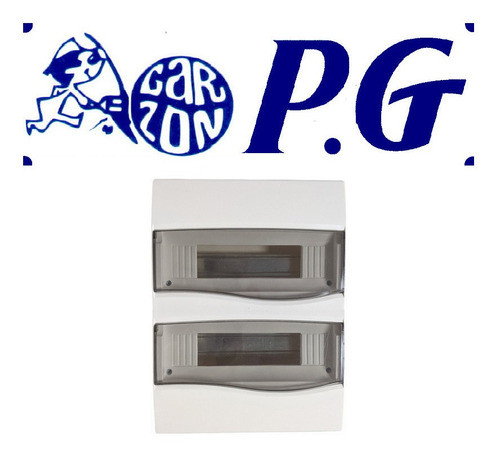 Tablero 24 Modulos Para 12 Llaves Termicas Embutir 0