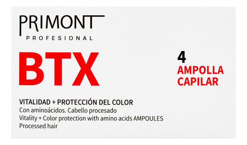 Primont Btx X 12 Ampollas Tratamiento Reestructurante Local 1